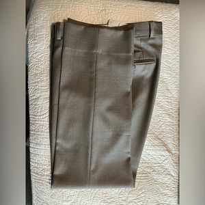 Samuelsohn taupe dress trousers